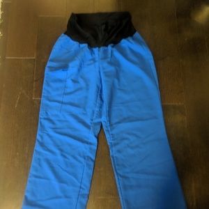 AVE Yoga Scrub Pants- Royal Blue-  XS (2 of 2)